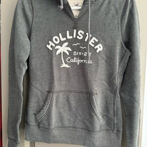 5/$25 Hollister Gray Hoodie
